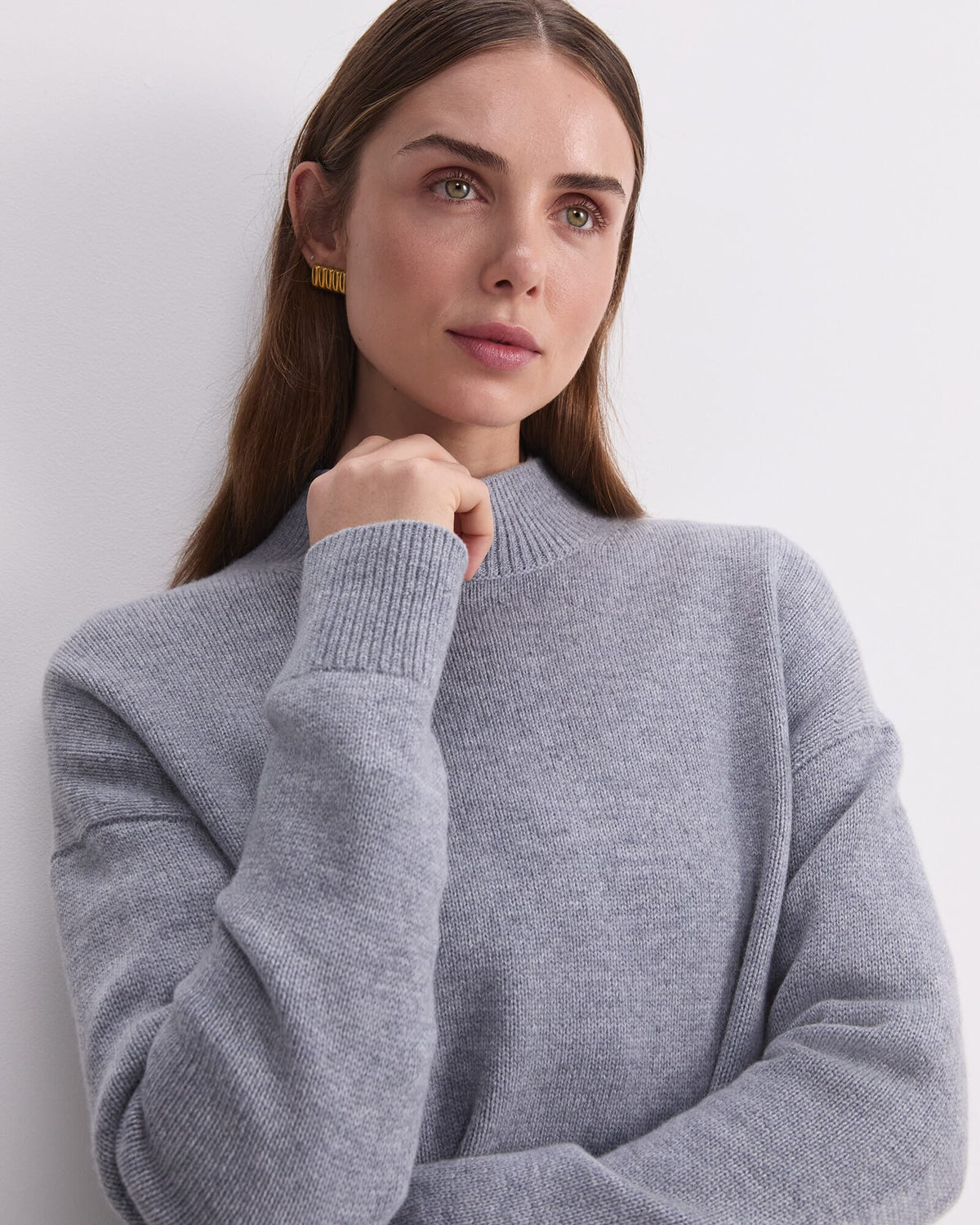 Pearl Relaxed Wool Sweater