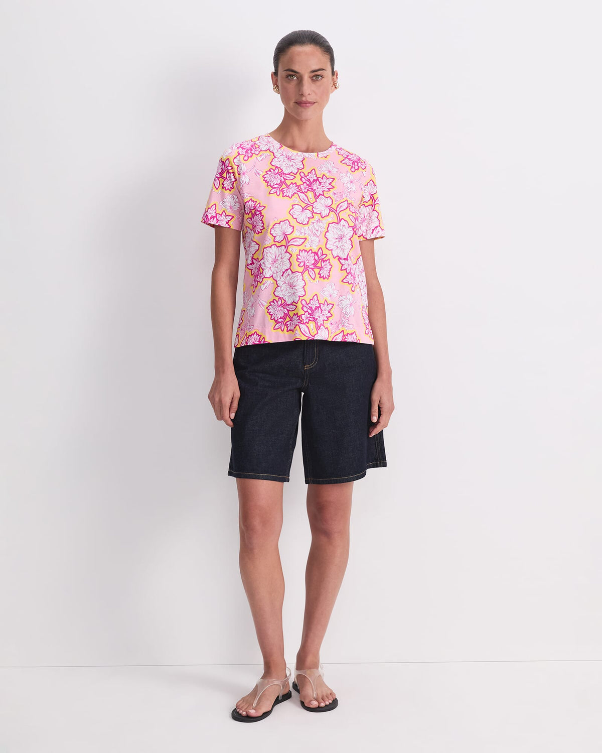 Fleur Mercerised Tee