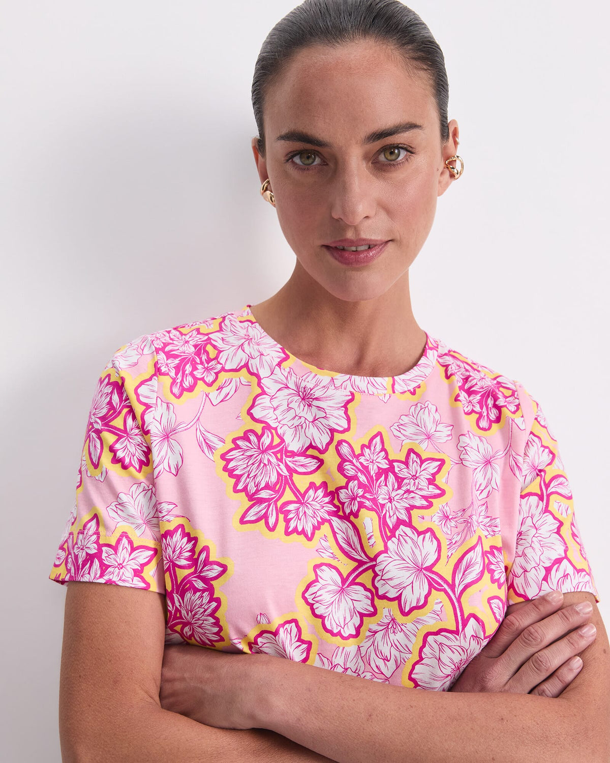 Fleur Mercerised Tee