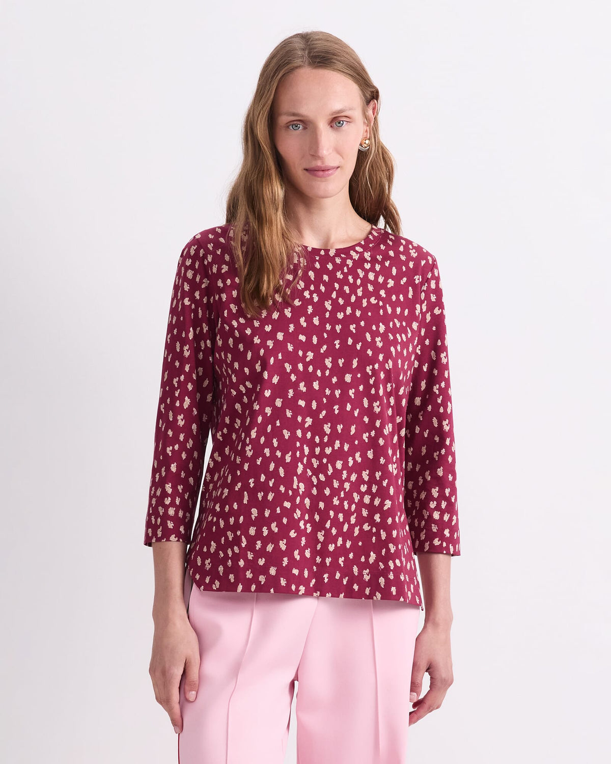 Jenny Half Sleeve Mercerised Tee