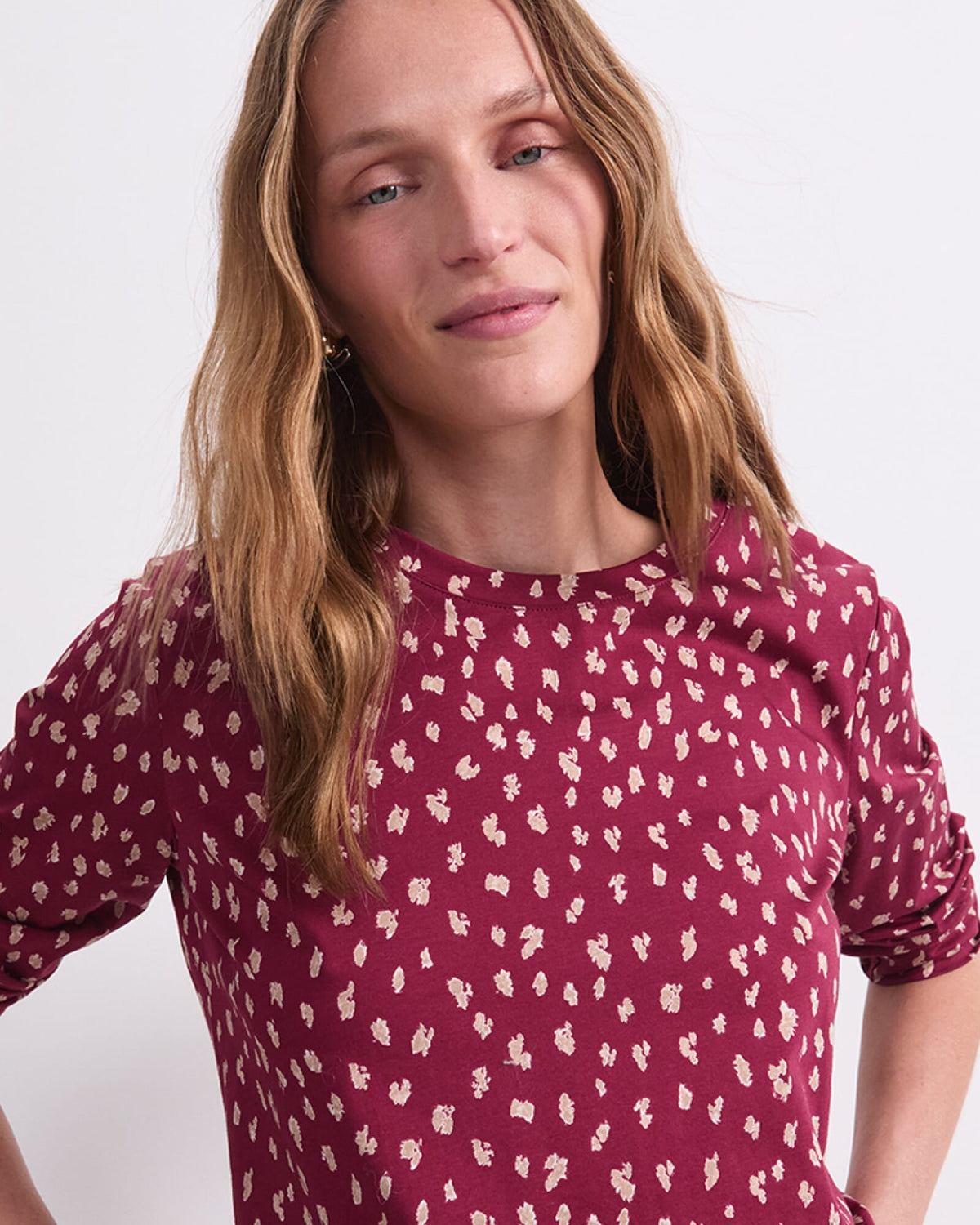 Jenny Half Sleeve Mercerised Tee