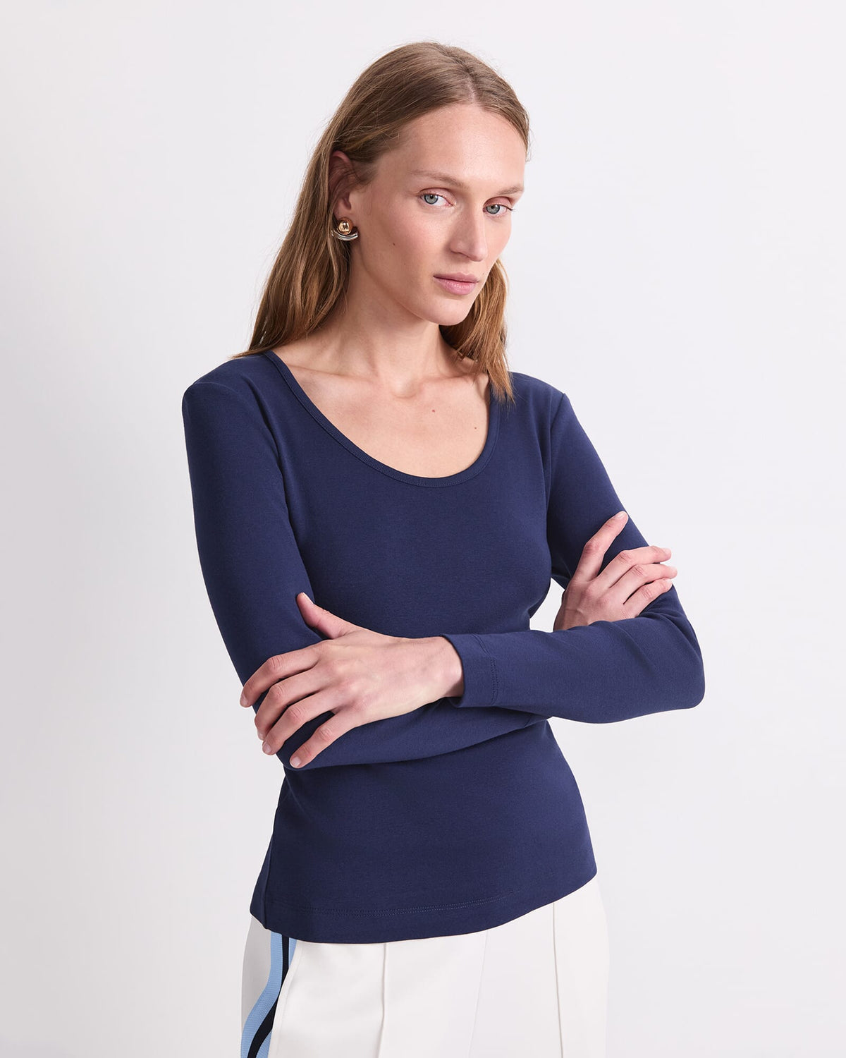 Heidi Scoop Neck Top