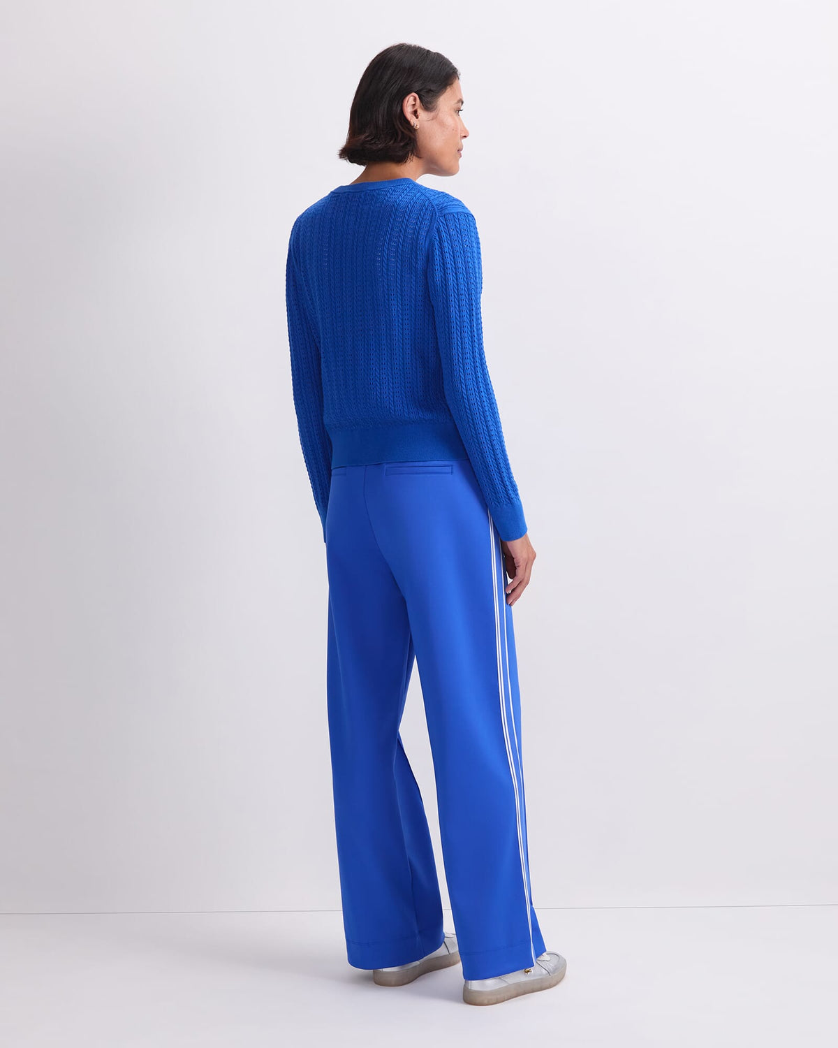 Elka Cable Pointelle Cardigan