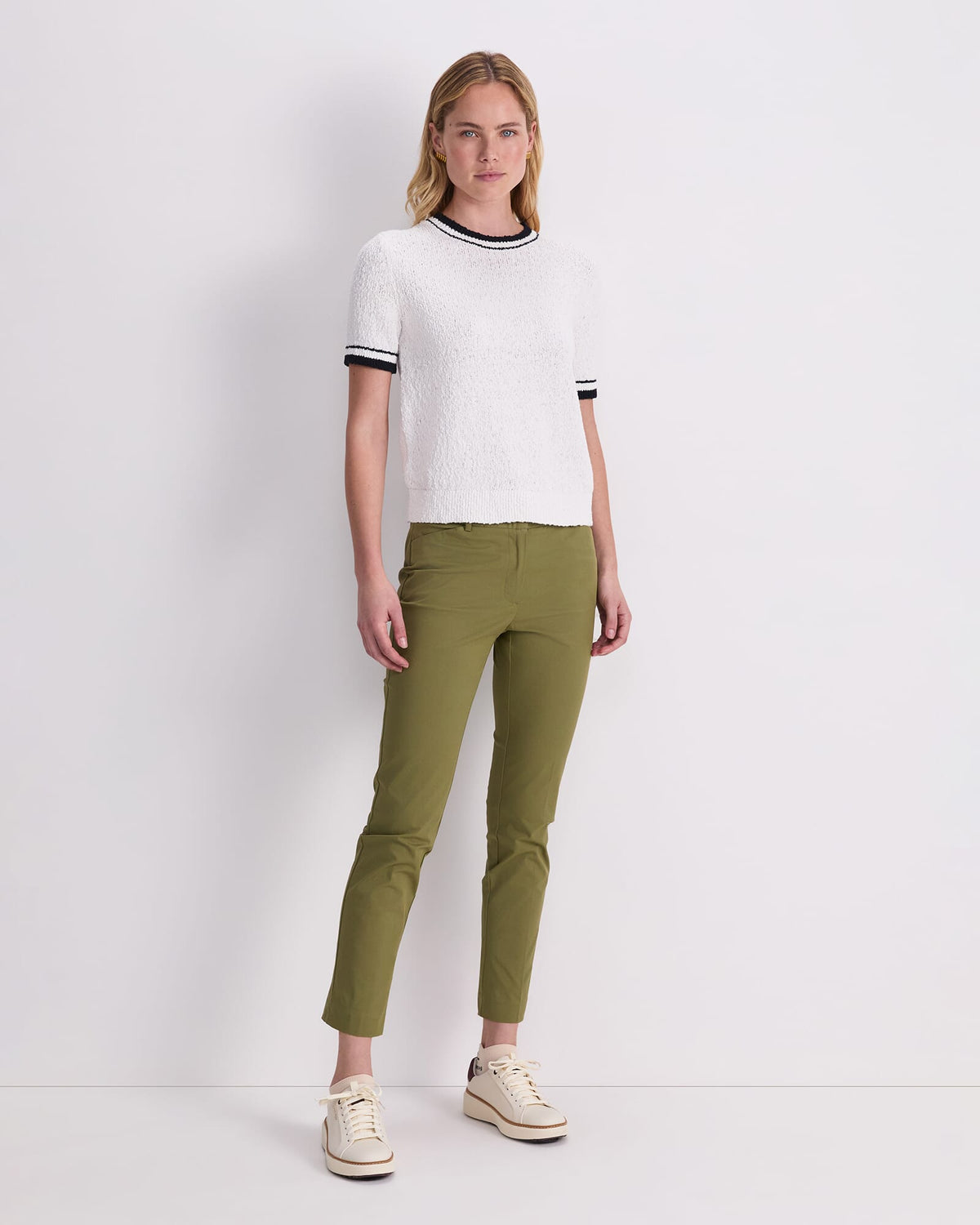 Cotton Crew Neck Knit