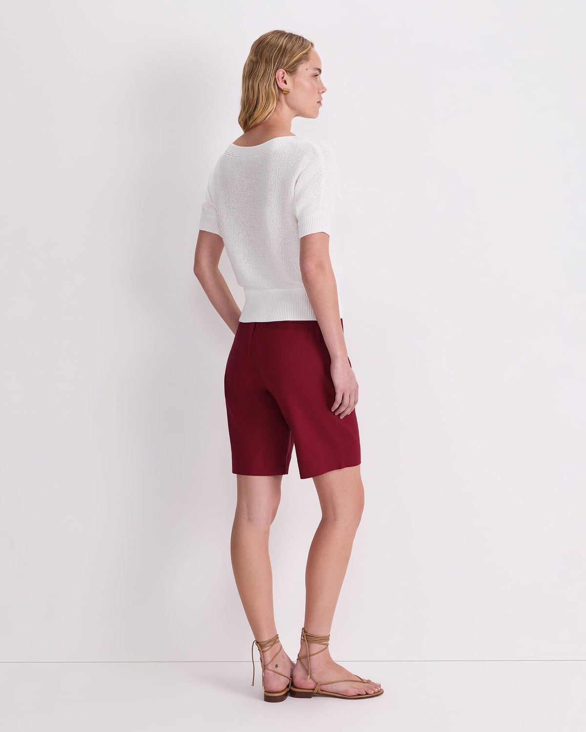 Josie Tape Yarn Batwing Tee