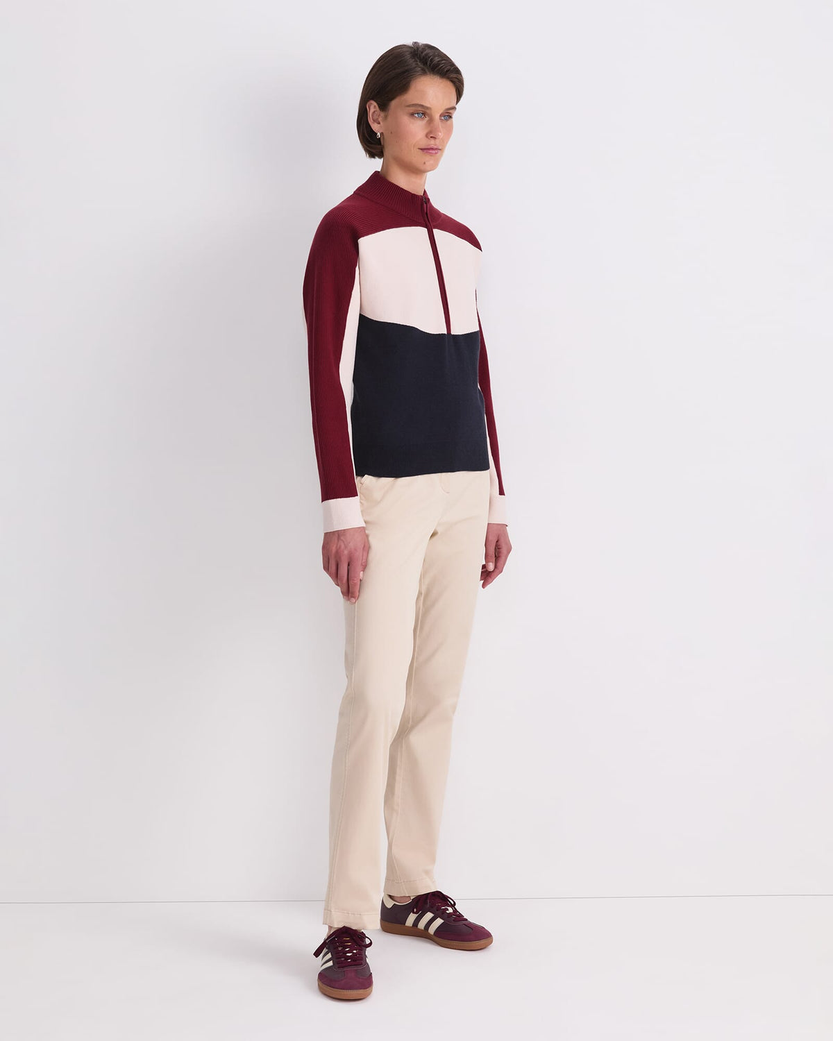 Club Sport Half Zip Knit