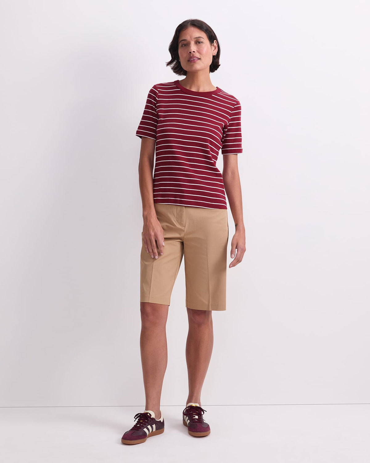 Heidi Stripe Short Sleeve Tee