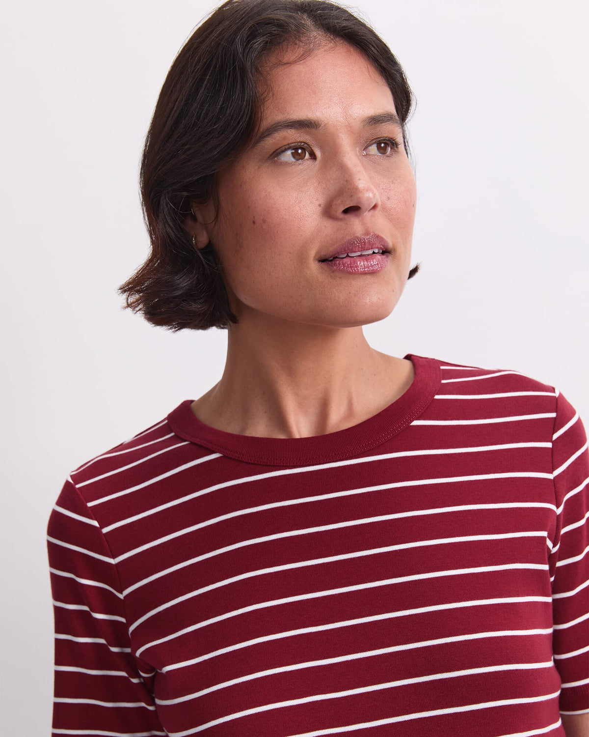 Heidi Stripe Short Sleeve Tee