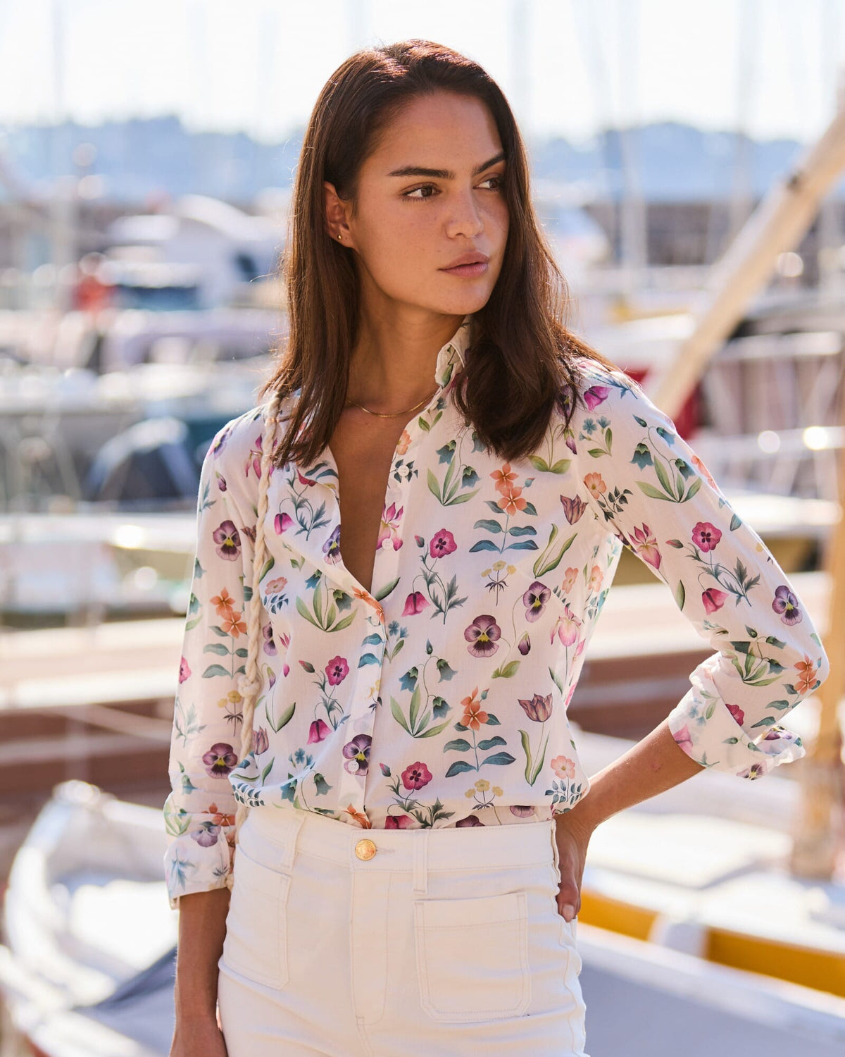 Floral Majesty Liberty Shirt
