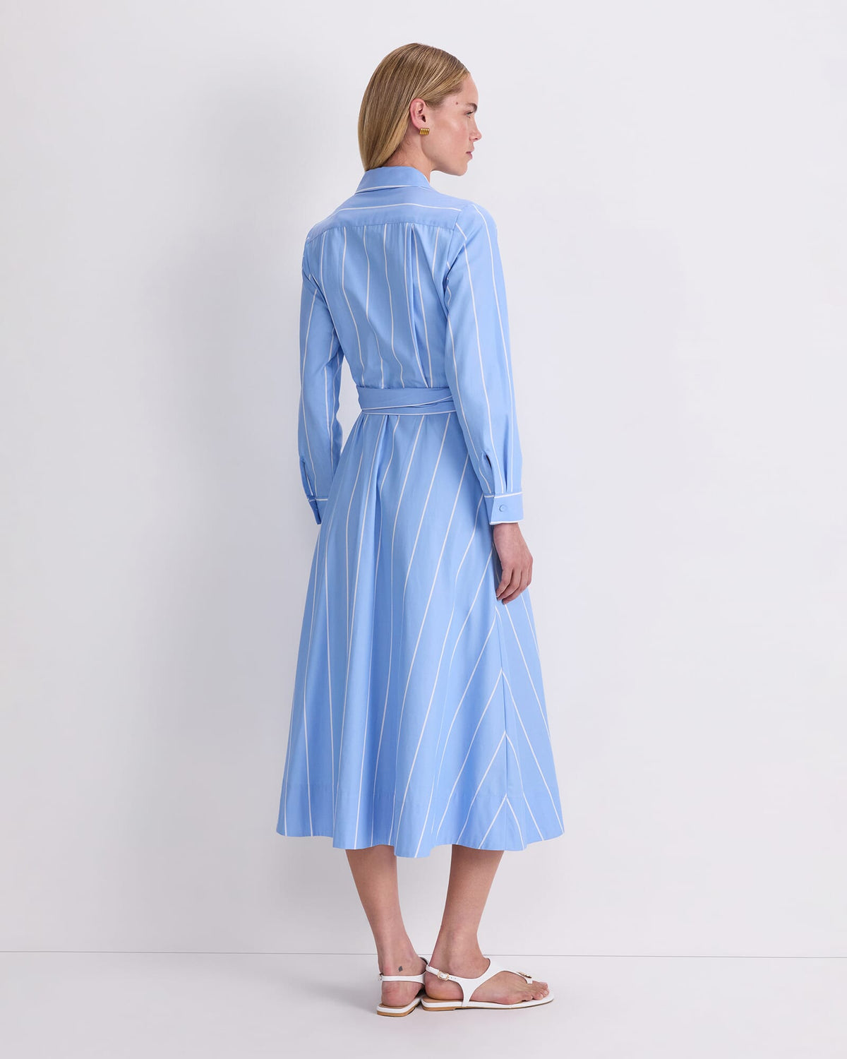 Etta Stripe Sarong Dress