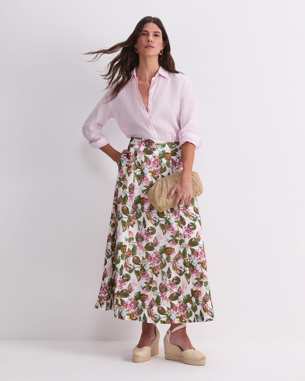Osterley Linen Liberty Skirt