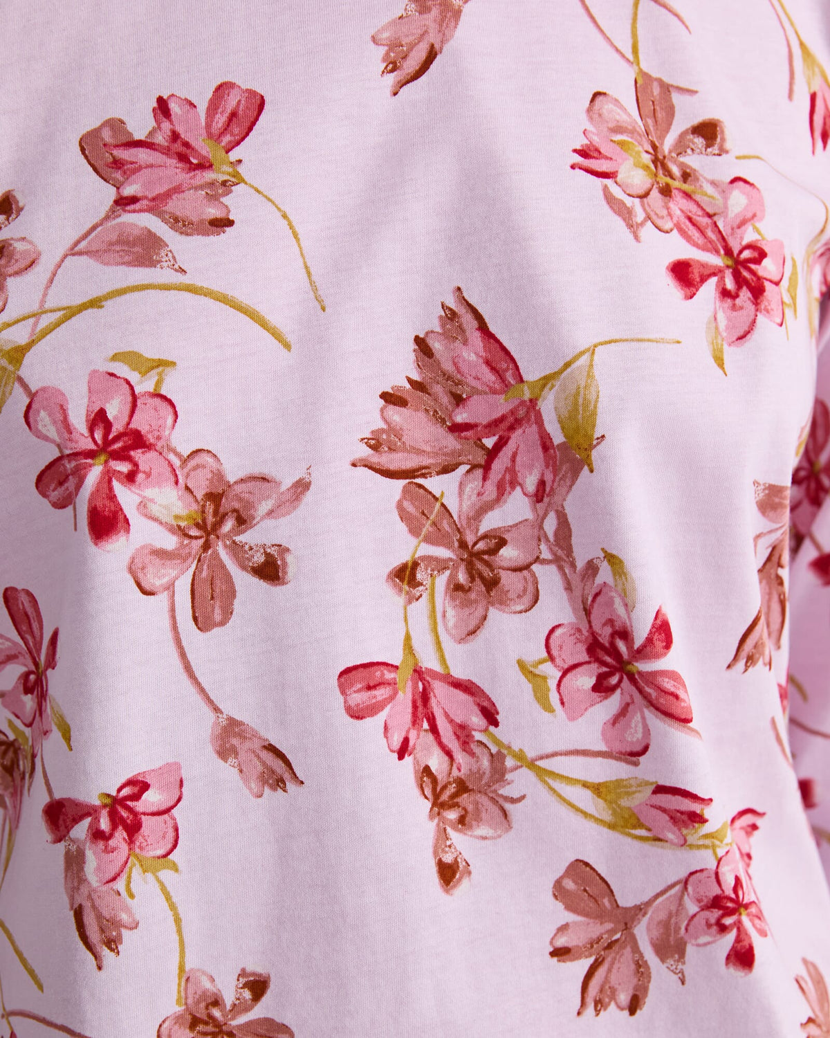 Floral Mercerised Tee