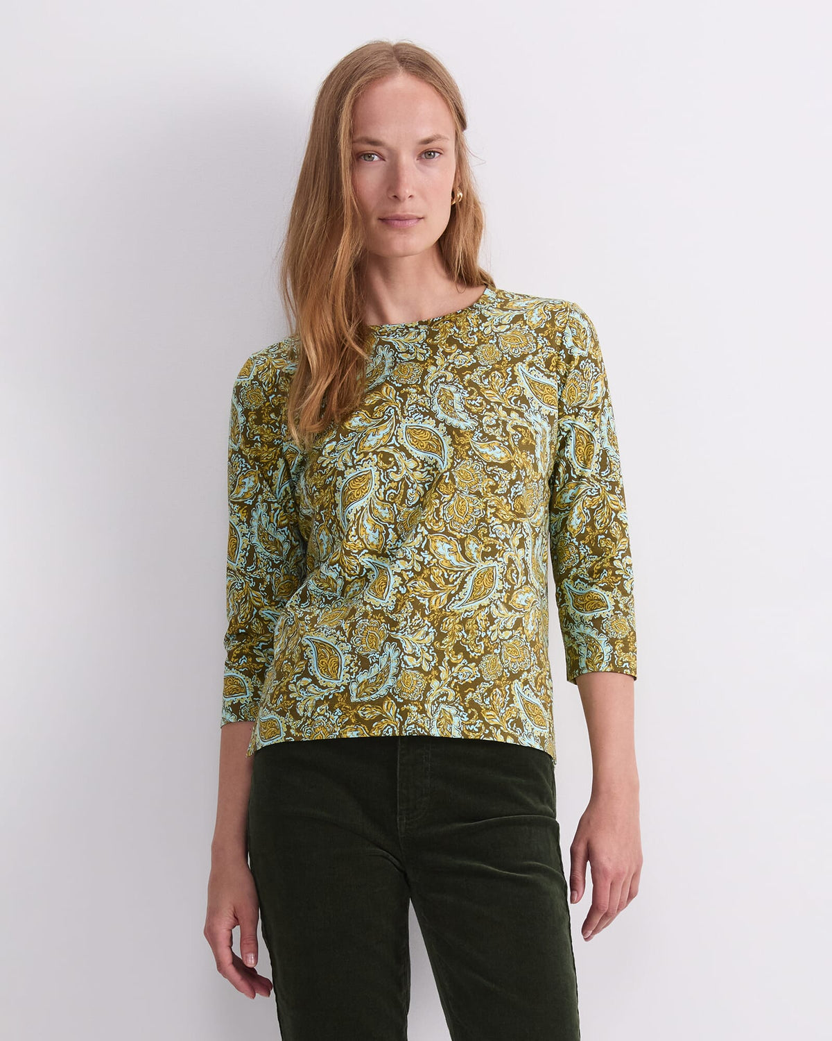 Paisley Mercerised Tee