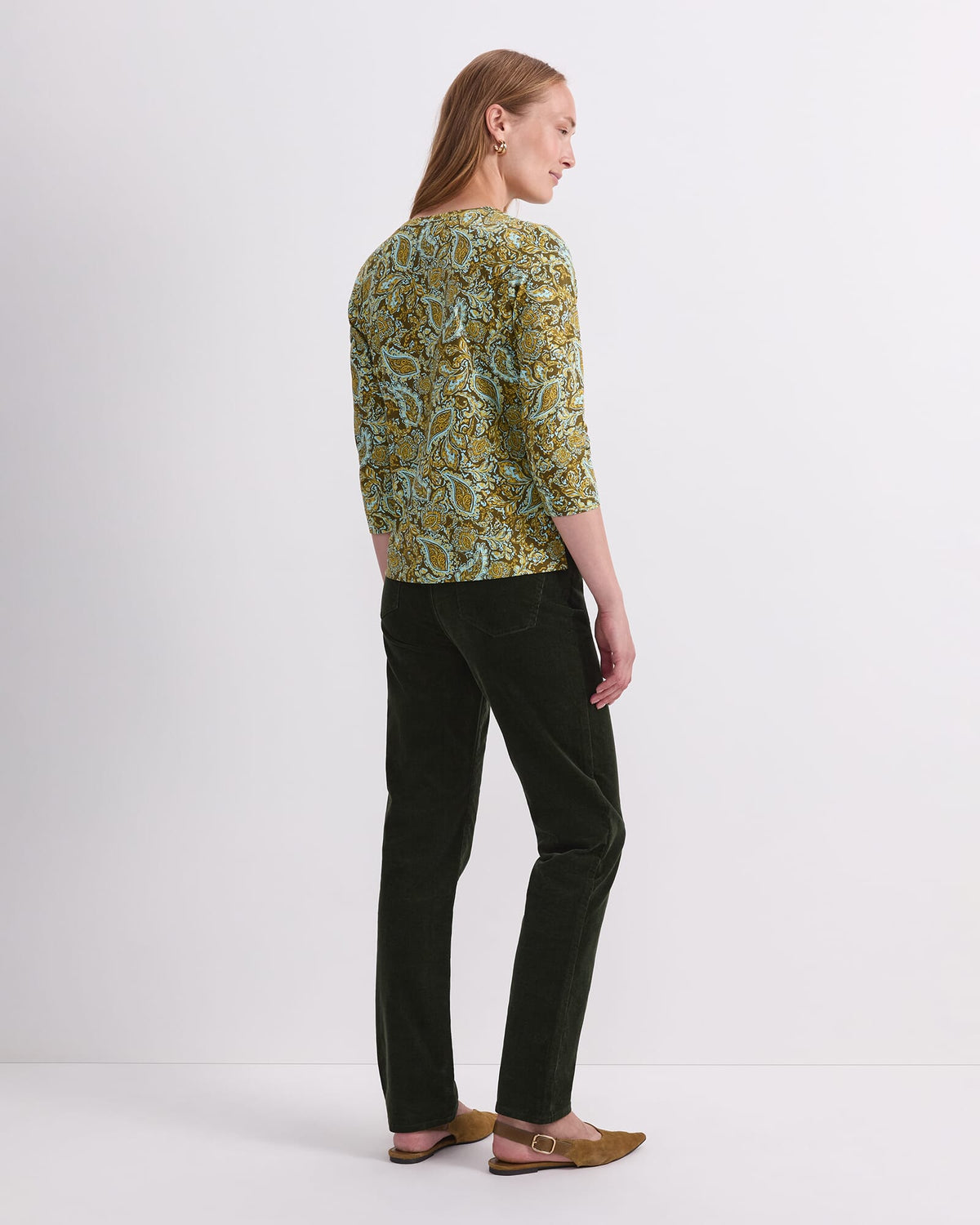 Paisley Mercerised Tee