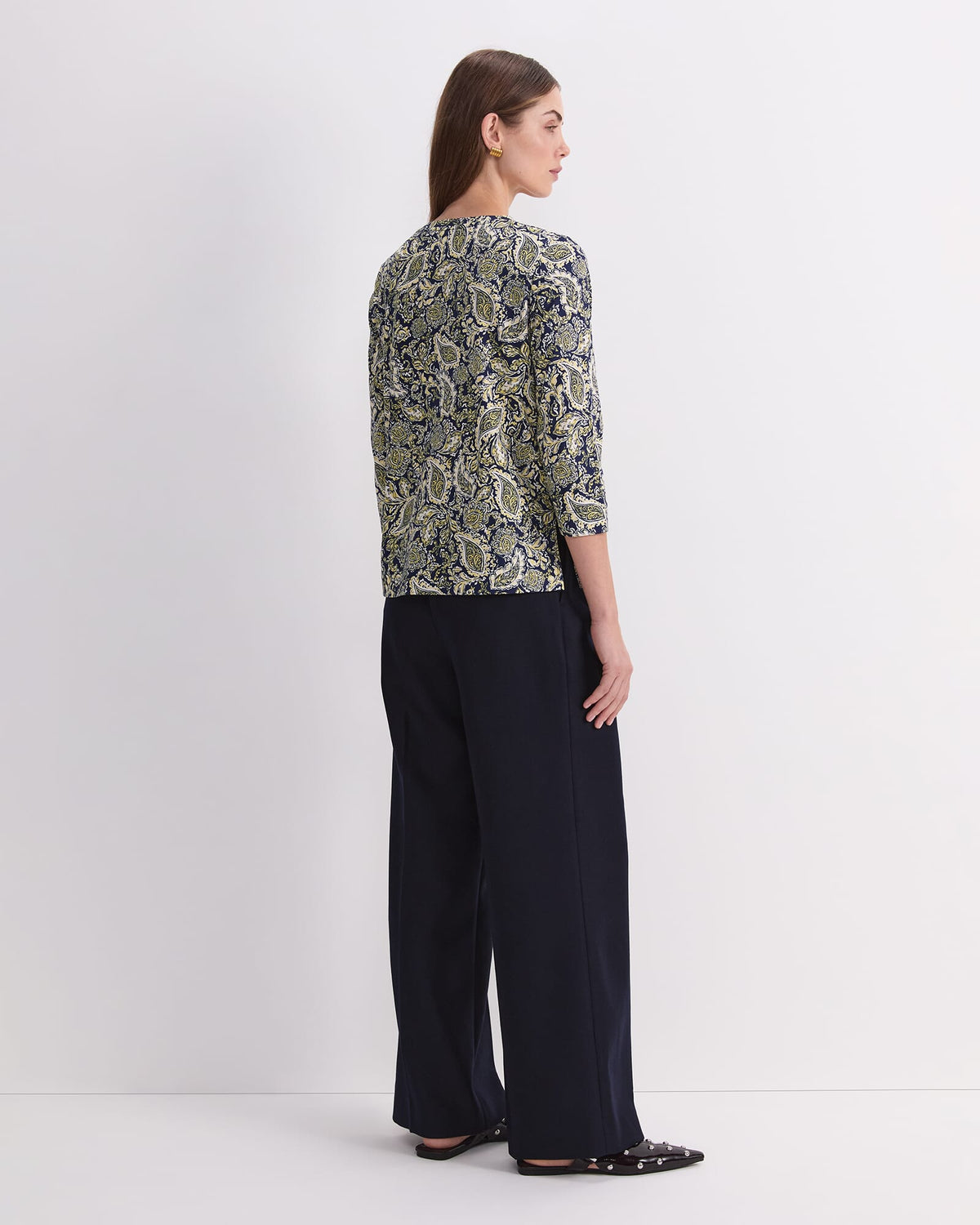 Paisley Mercerised Tee