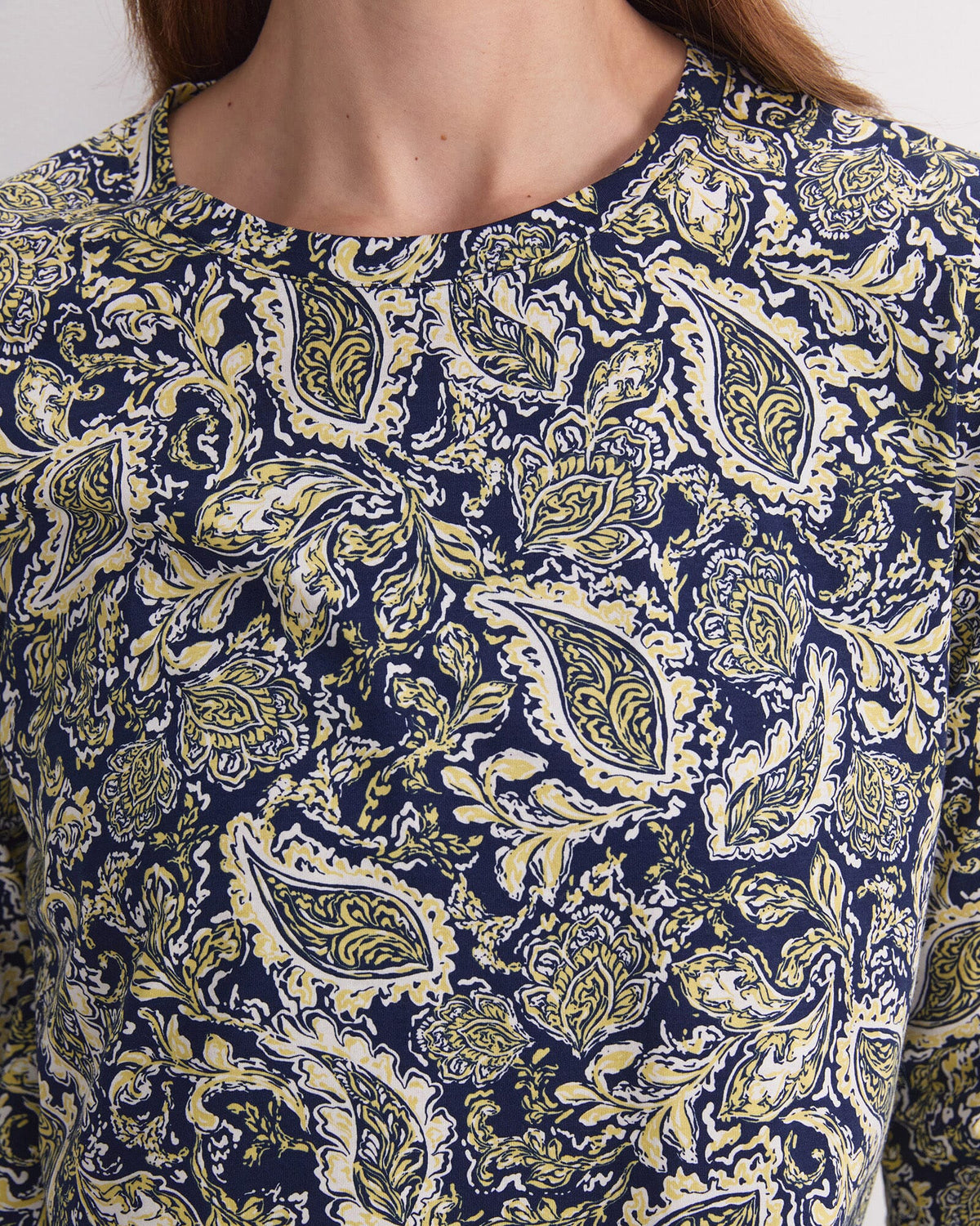 Paisley Mercerised Tee