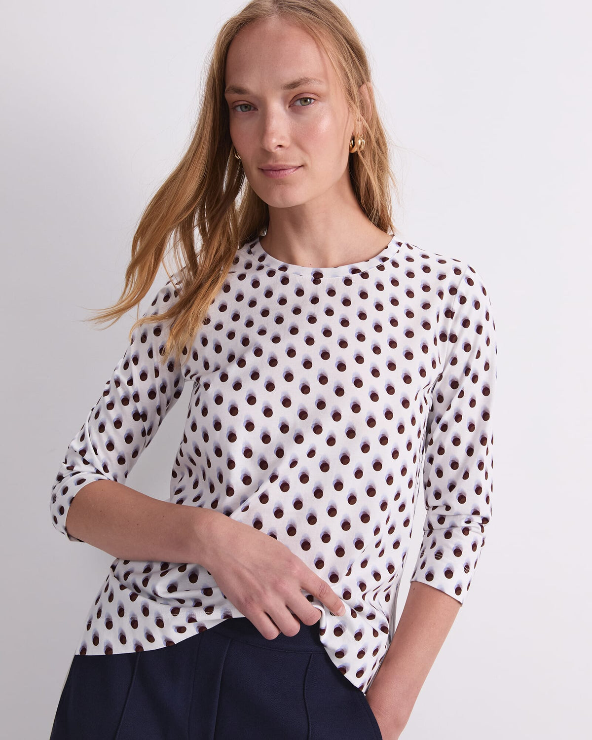Spot Print Merc Tee