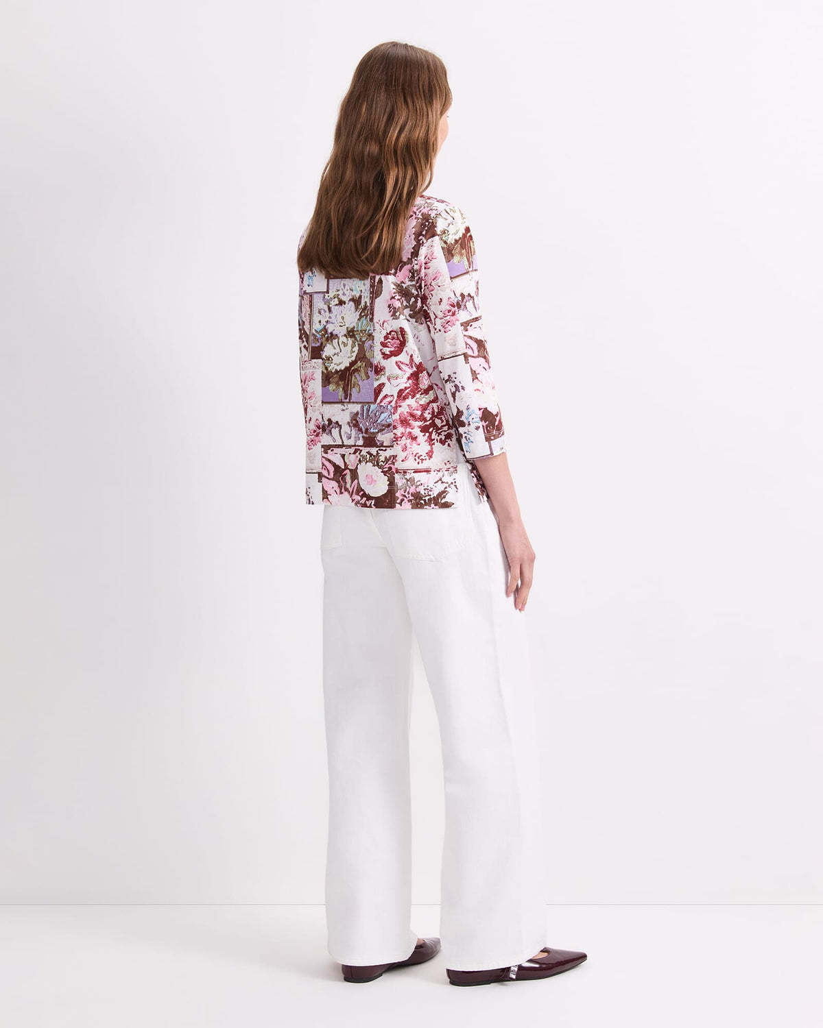 Tapestry Print Mercerised Tee