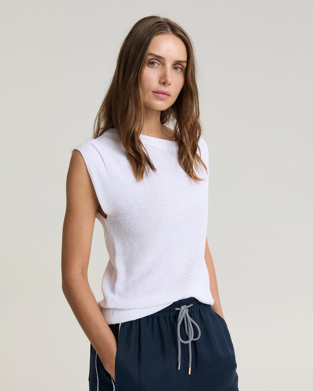 Luisa Asymmetric Knit