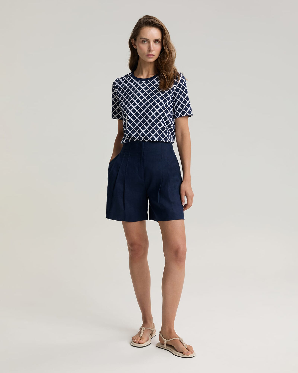 Geo Print Merc Tee