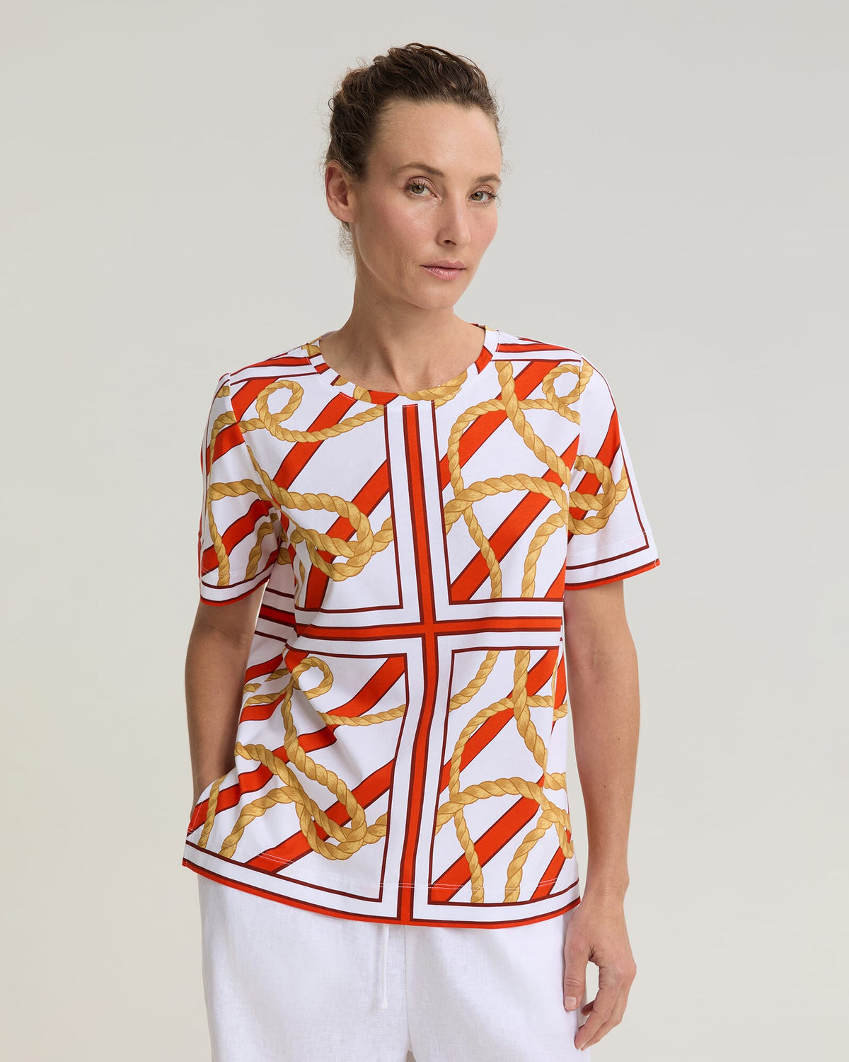 Clove Print Merc Tee