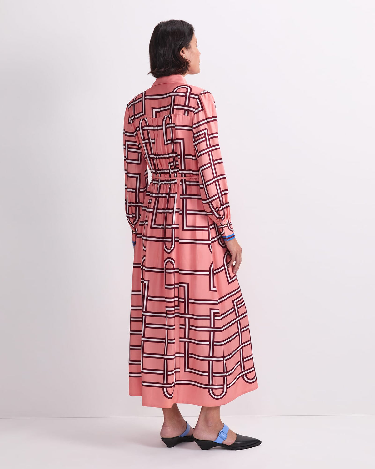 Rhodes Long Sleeve Shirt Dress
