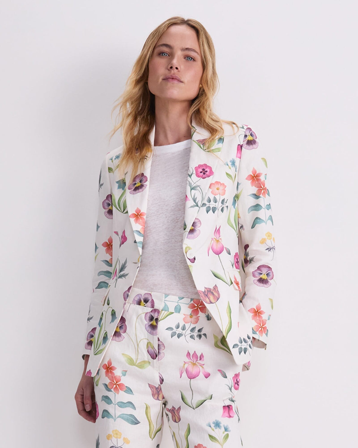 Floral Majesty Liberty Blazer
