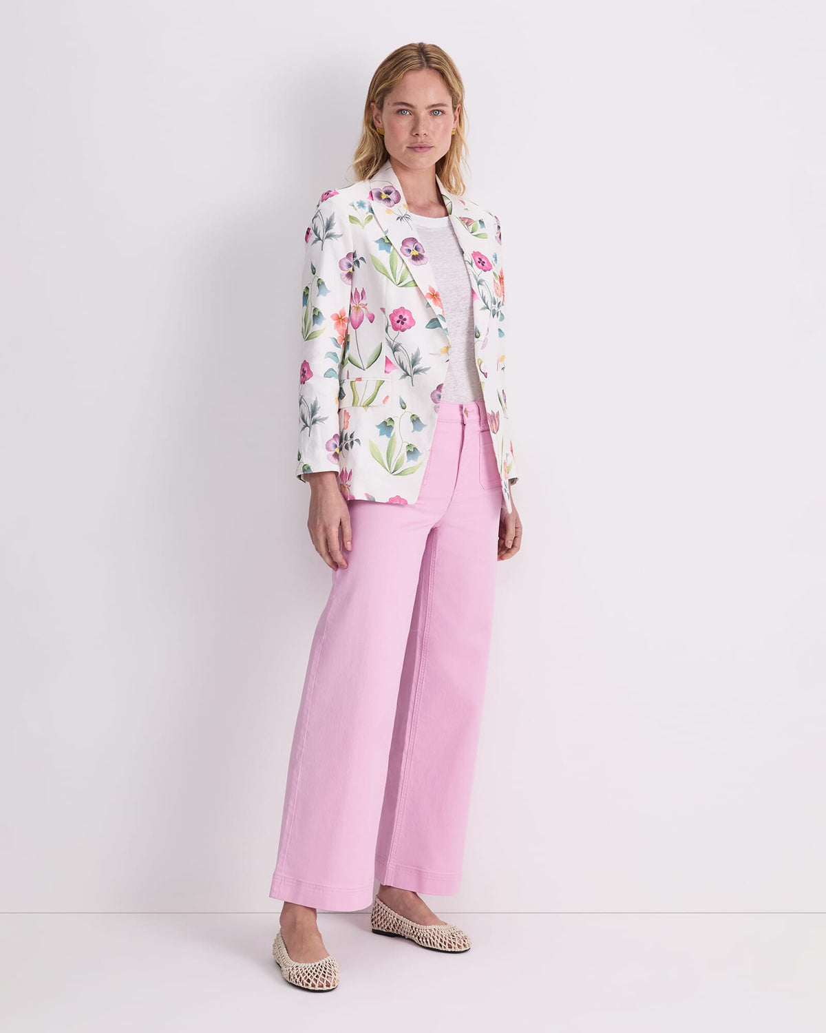 Floral Majesty Liberty Blazer