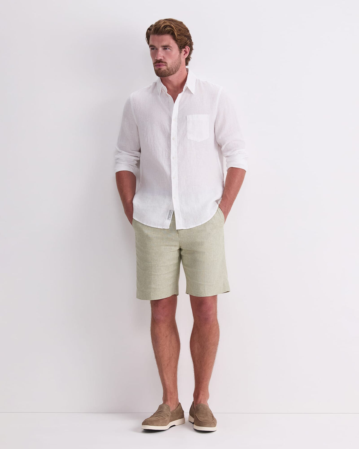 Long Sleeve Linen Shirt