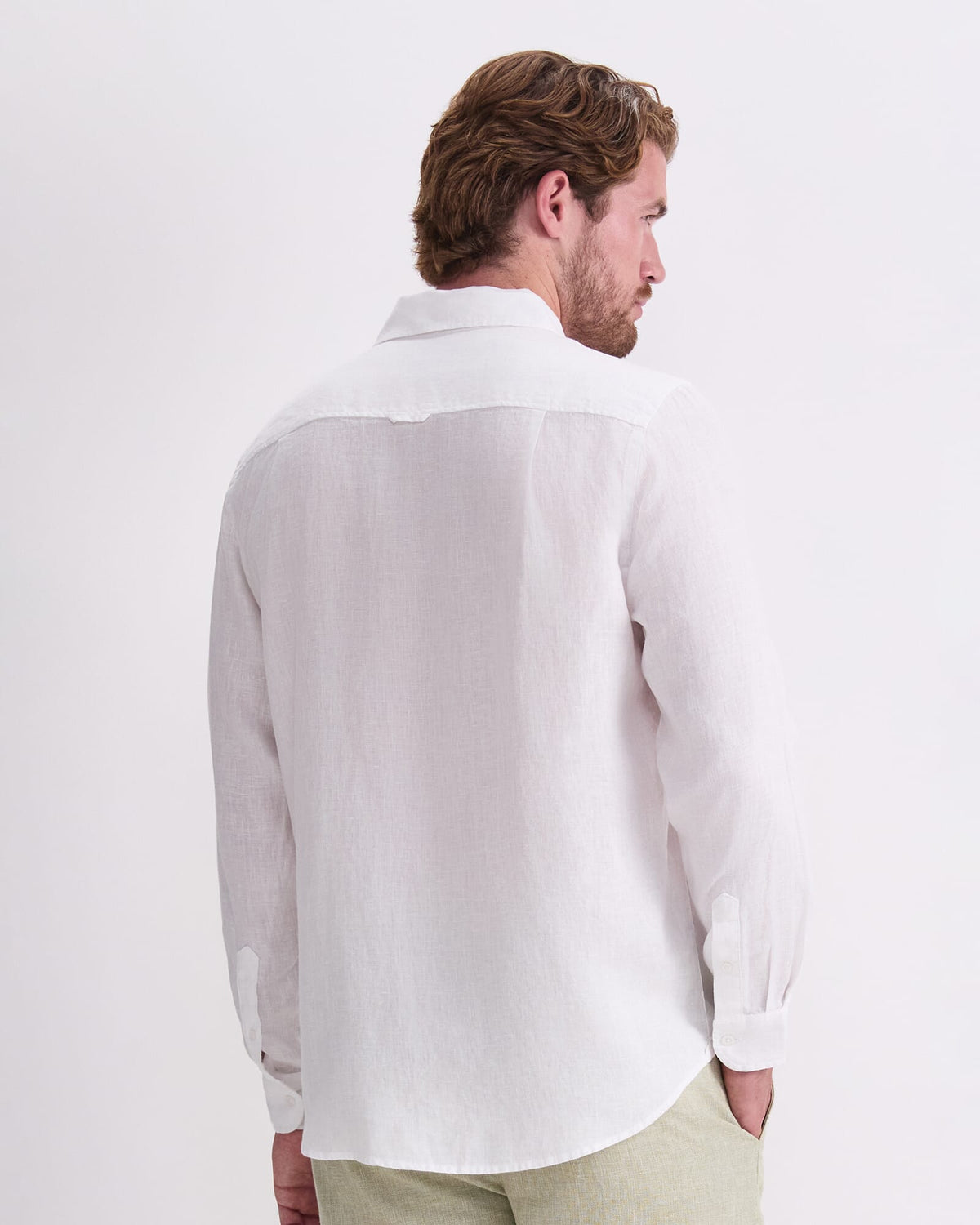 Long Sleeve Linen Shirt
