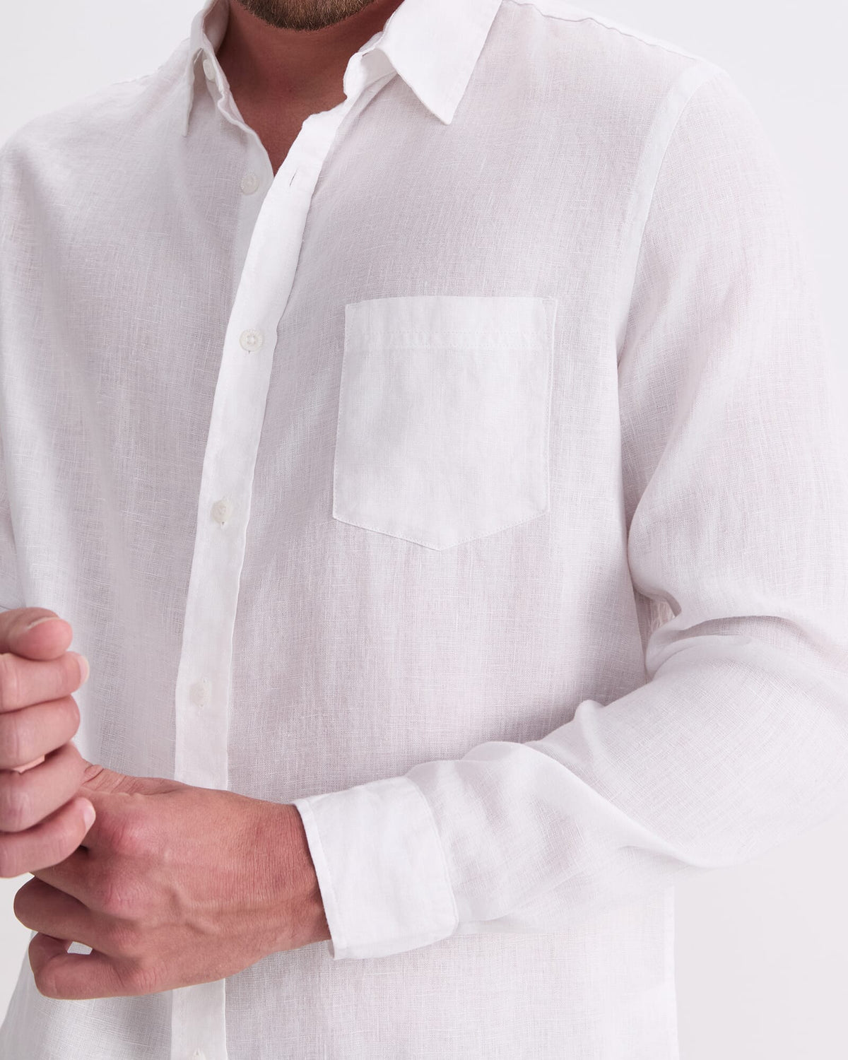 Long Sleeve Linen Shirt