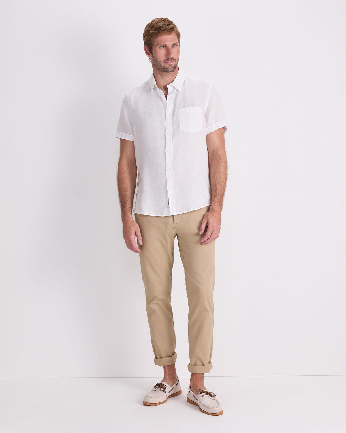 Short Sleeve Linen Shirt