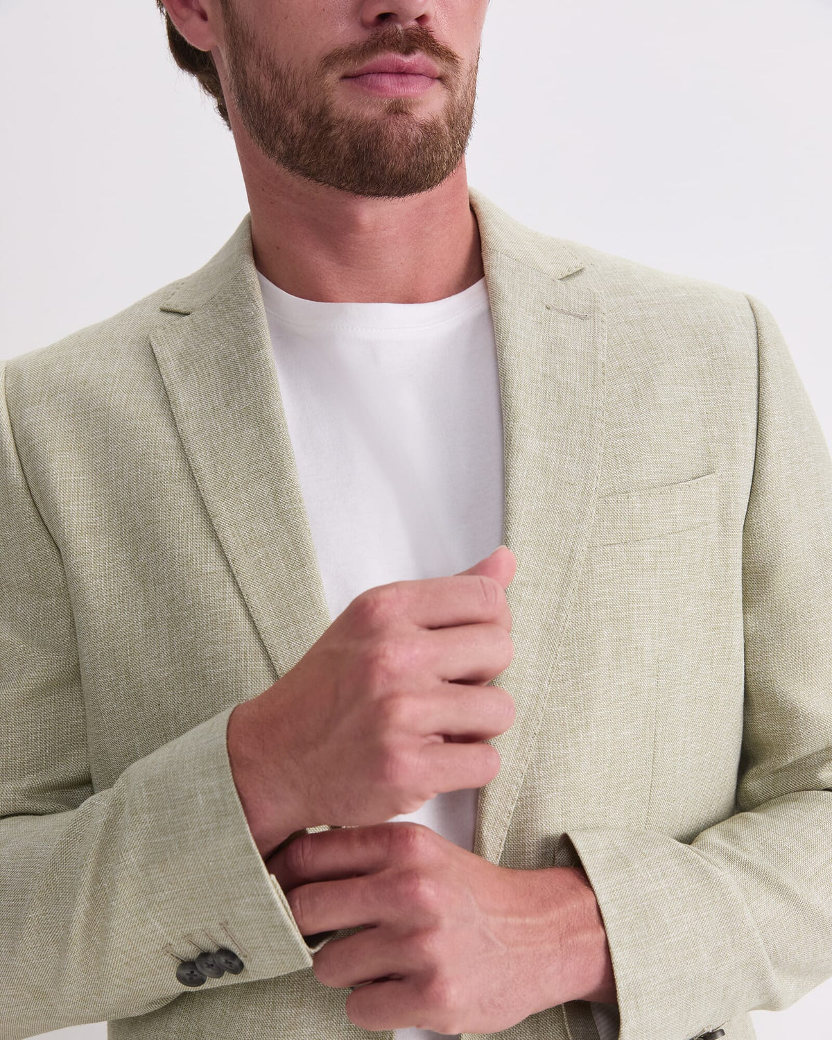 Ridley Linen Blend Suit Jacket