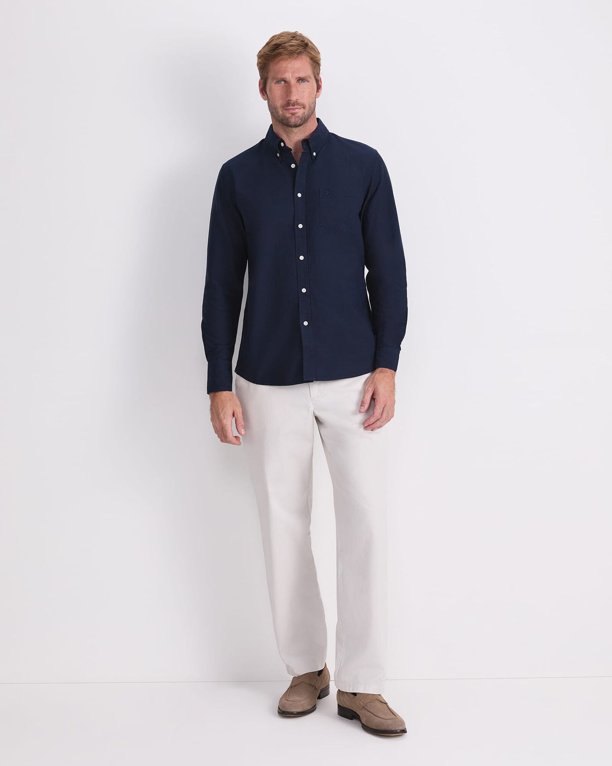 Long Sleeve Oxford Shirt
