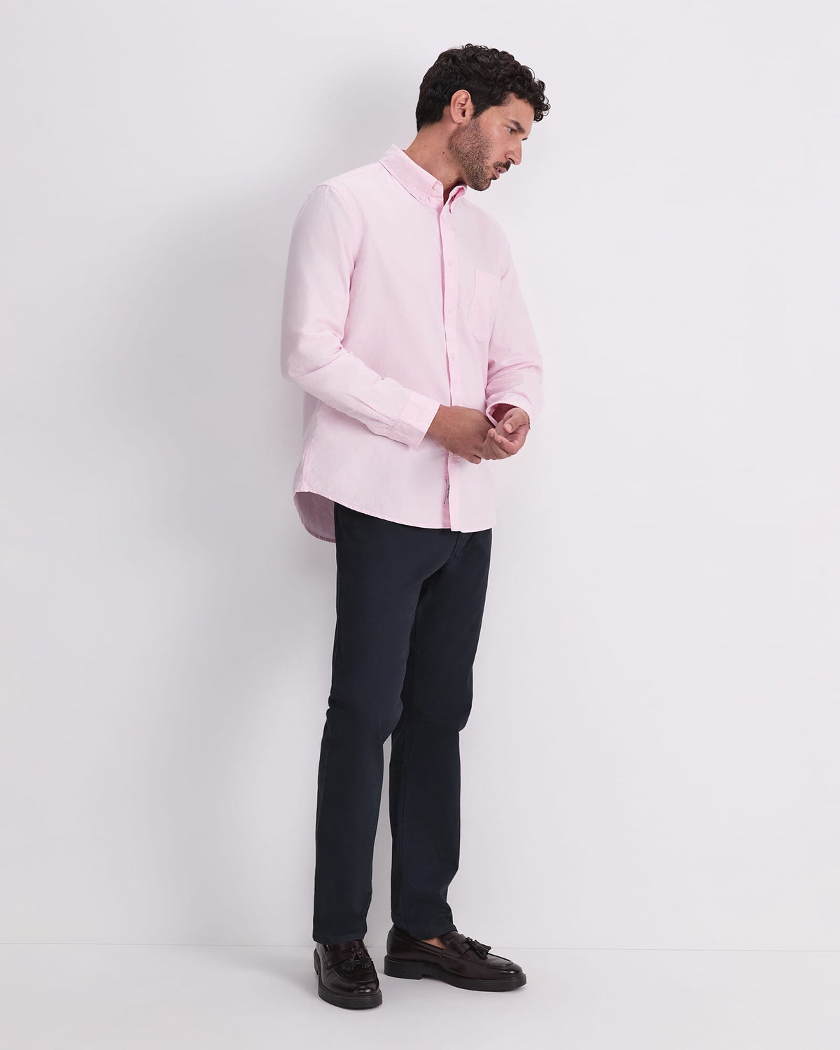 Long Sleeve Oxford Shirt