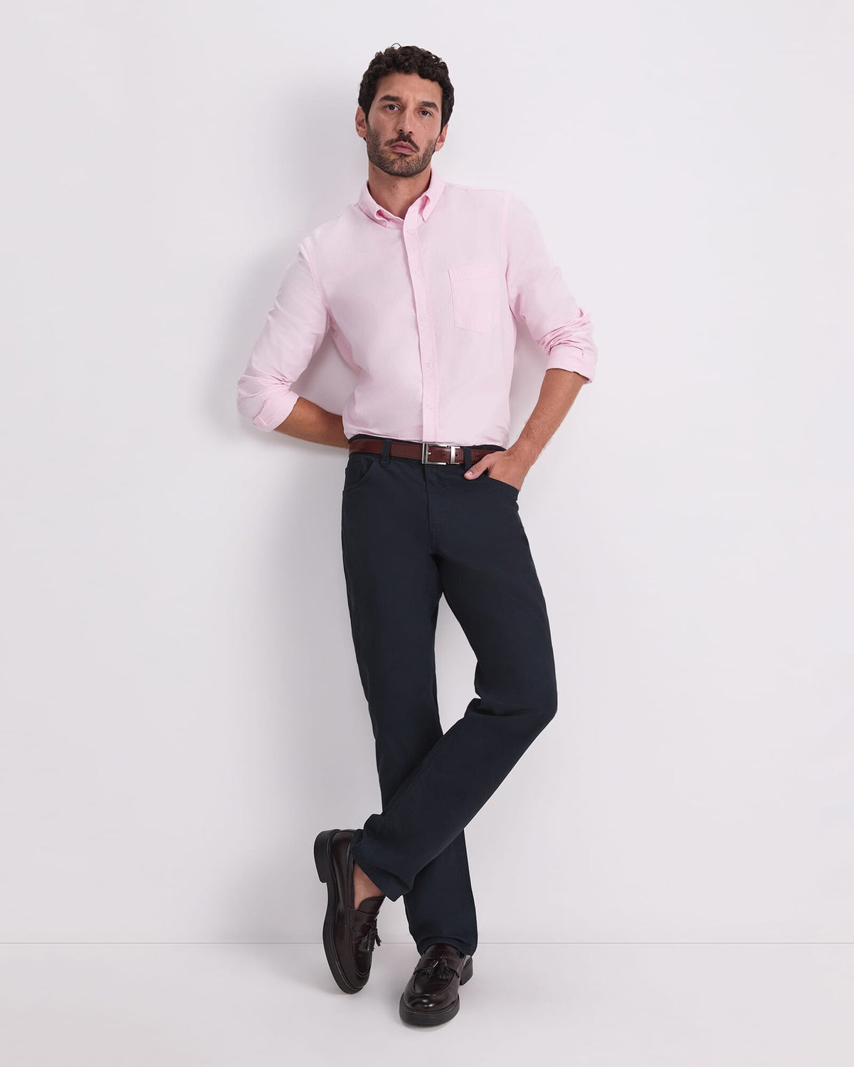 Long Sleeve Oxford Shirt