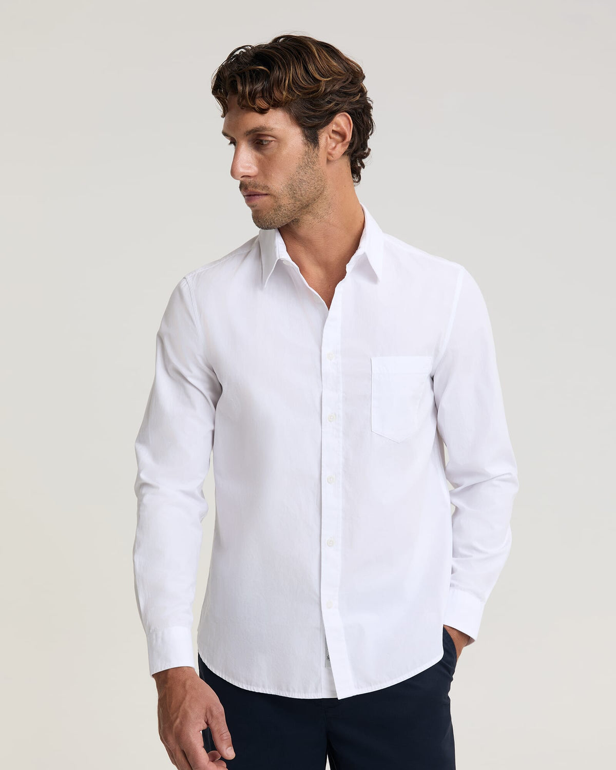Long Sleeve Oxford Shirt
