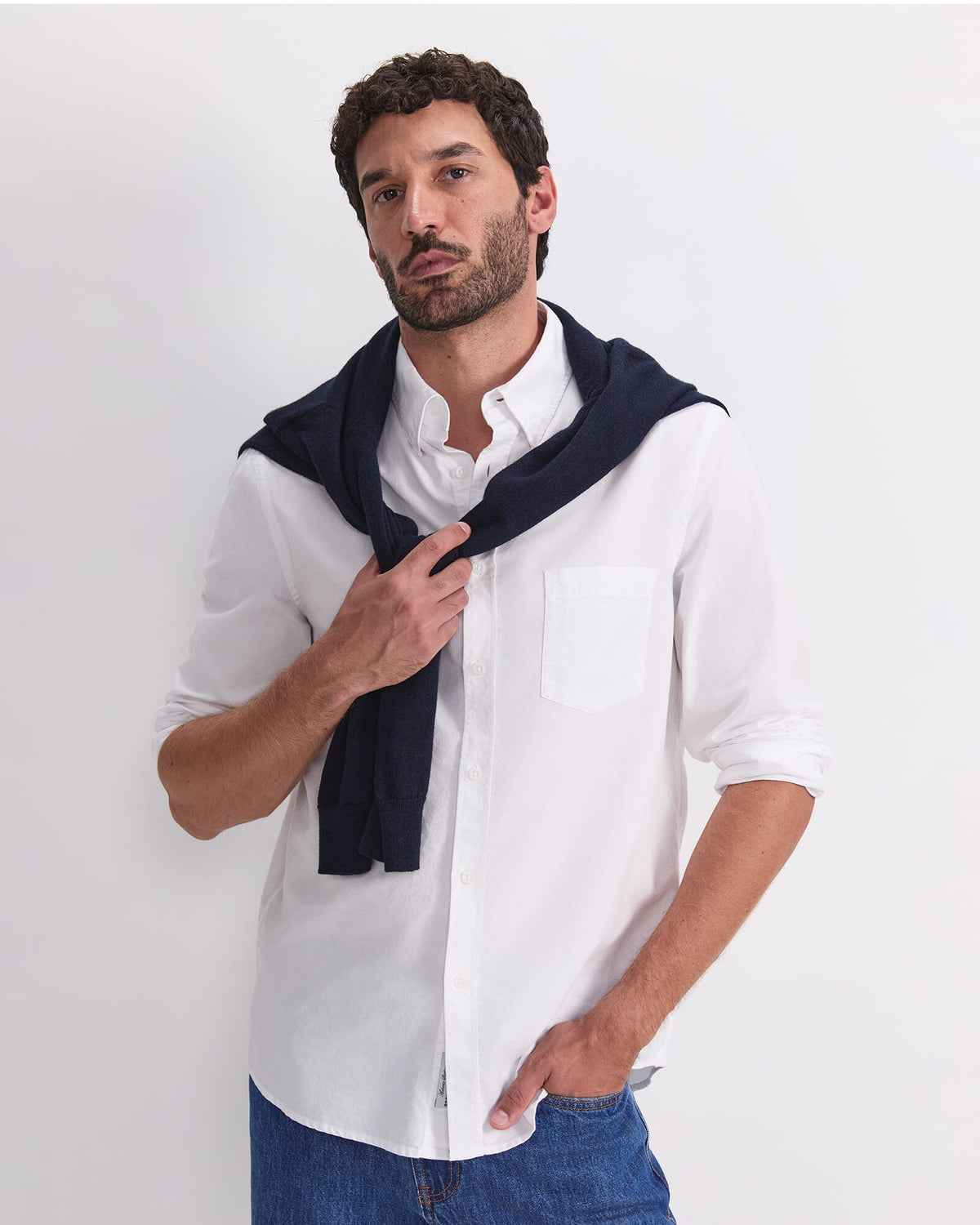 Long Sleeve Oxford Shirt