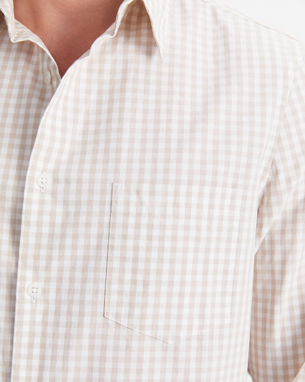 Thomas Long Sleeve Gingham Shirt