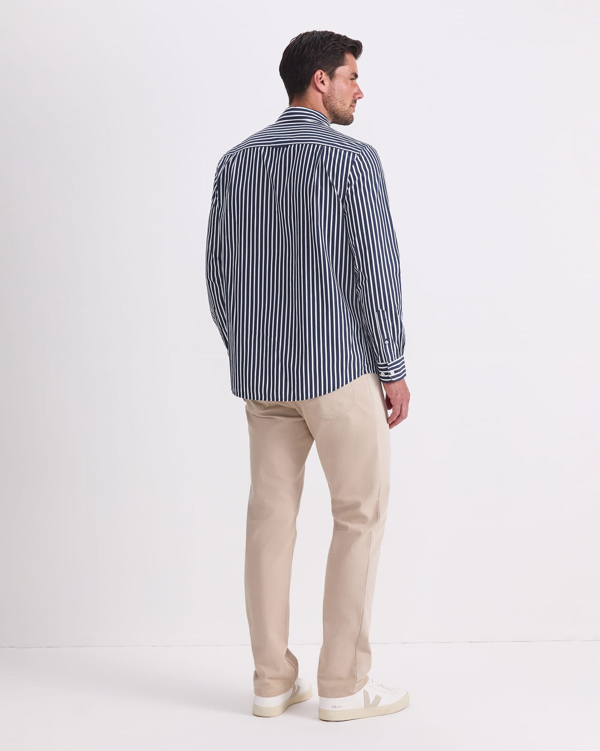 Ryan Stripe Long Sleeve Shirt