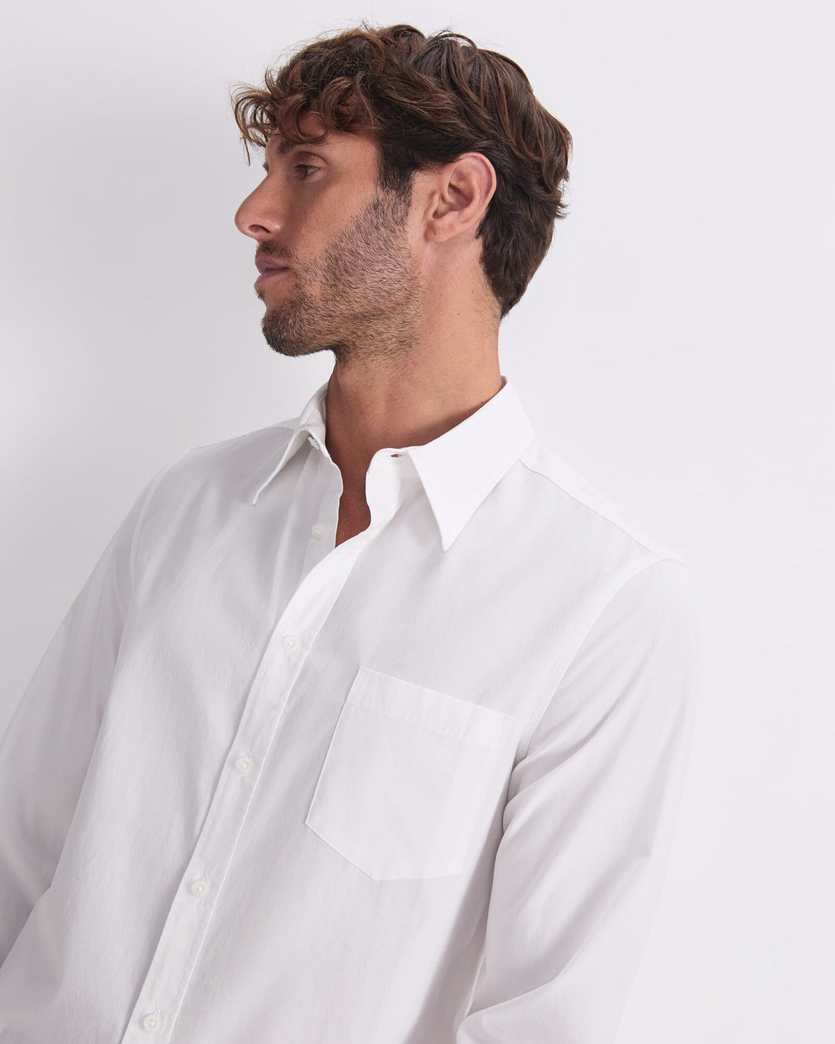 Long Sleeve Poplin Shirt