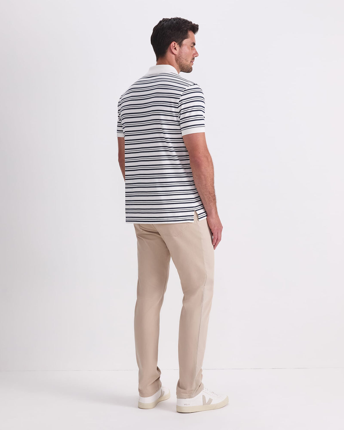 SC Stripe Pique Polo
