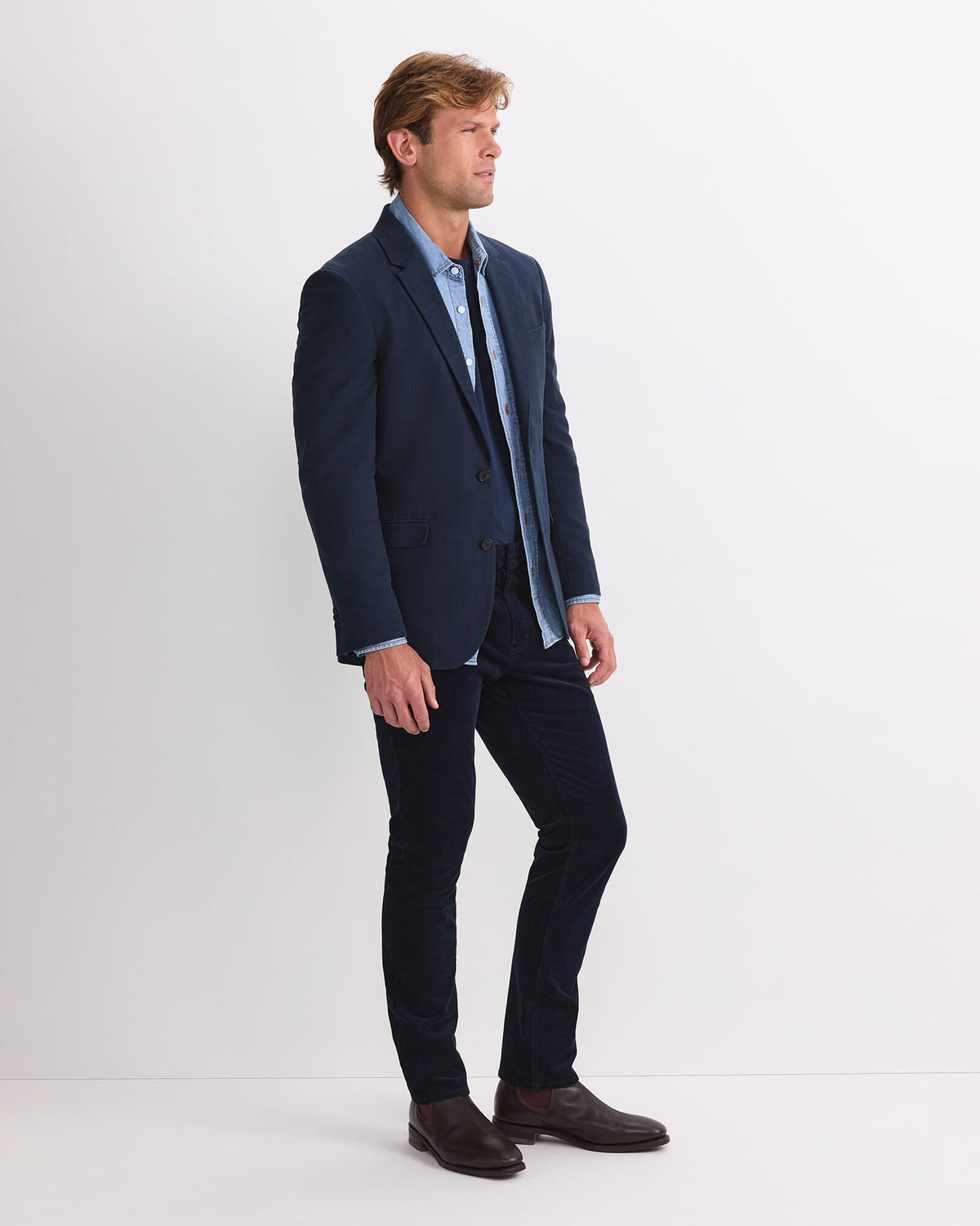 Italian Moleskin Blazer