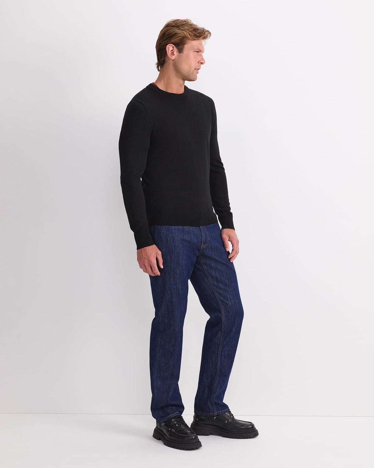 Merino Crew Neck Knit