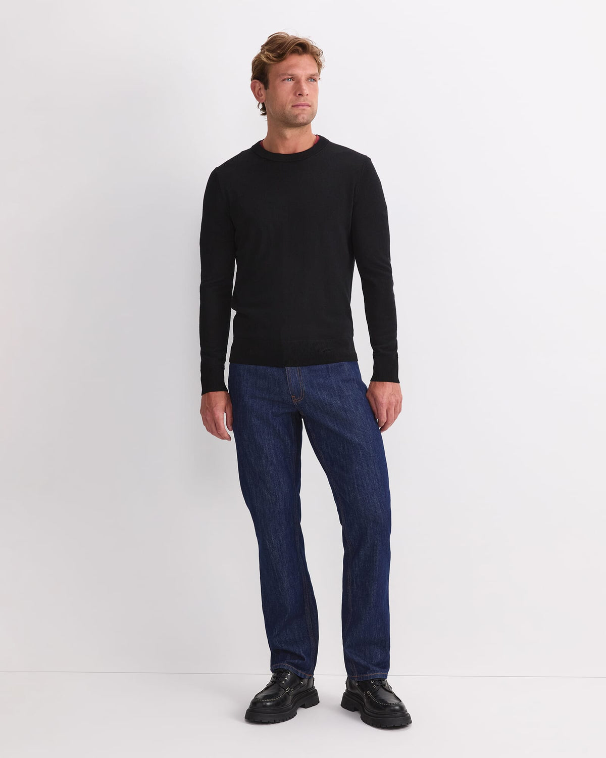 Merino Crew Neck Knit