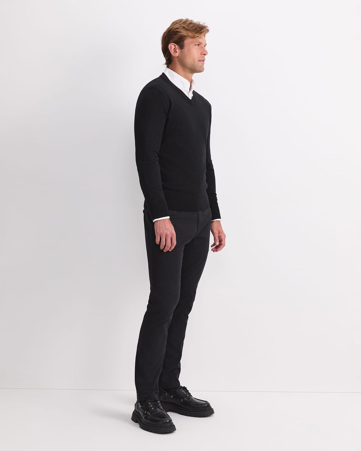 Merino V-Neck Knit