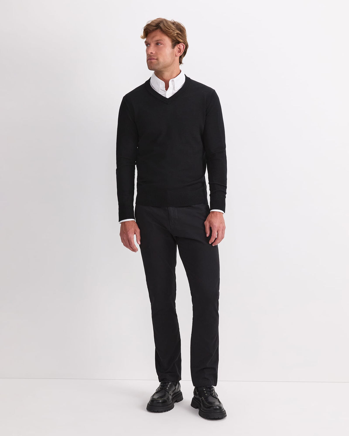 Merino V-Neck Knit