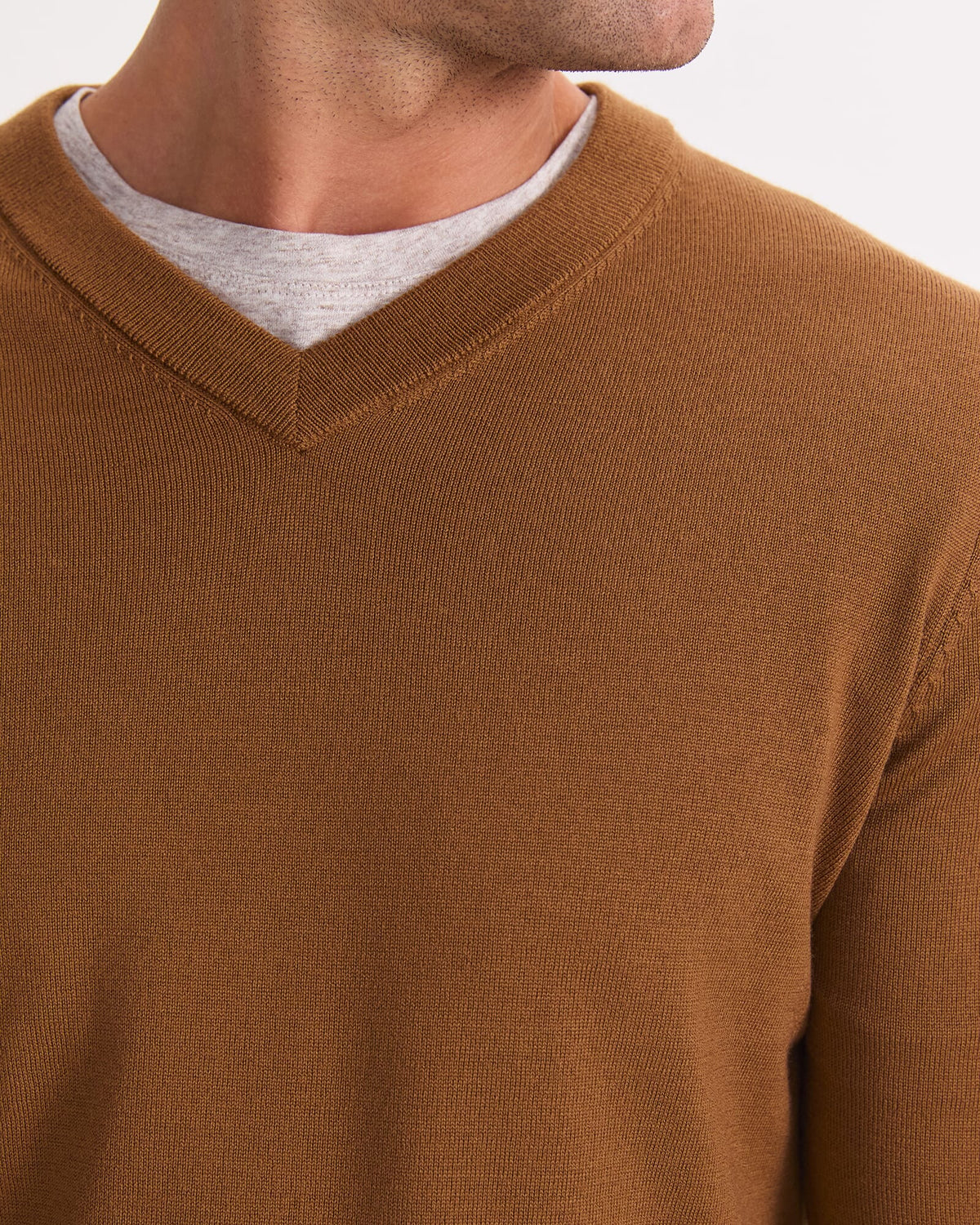 Merino V-Neck Knit
