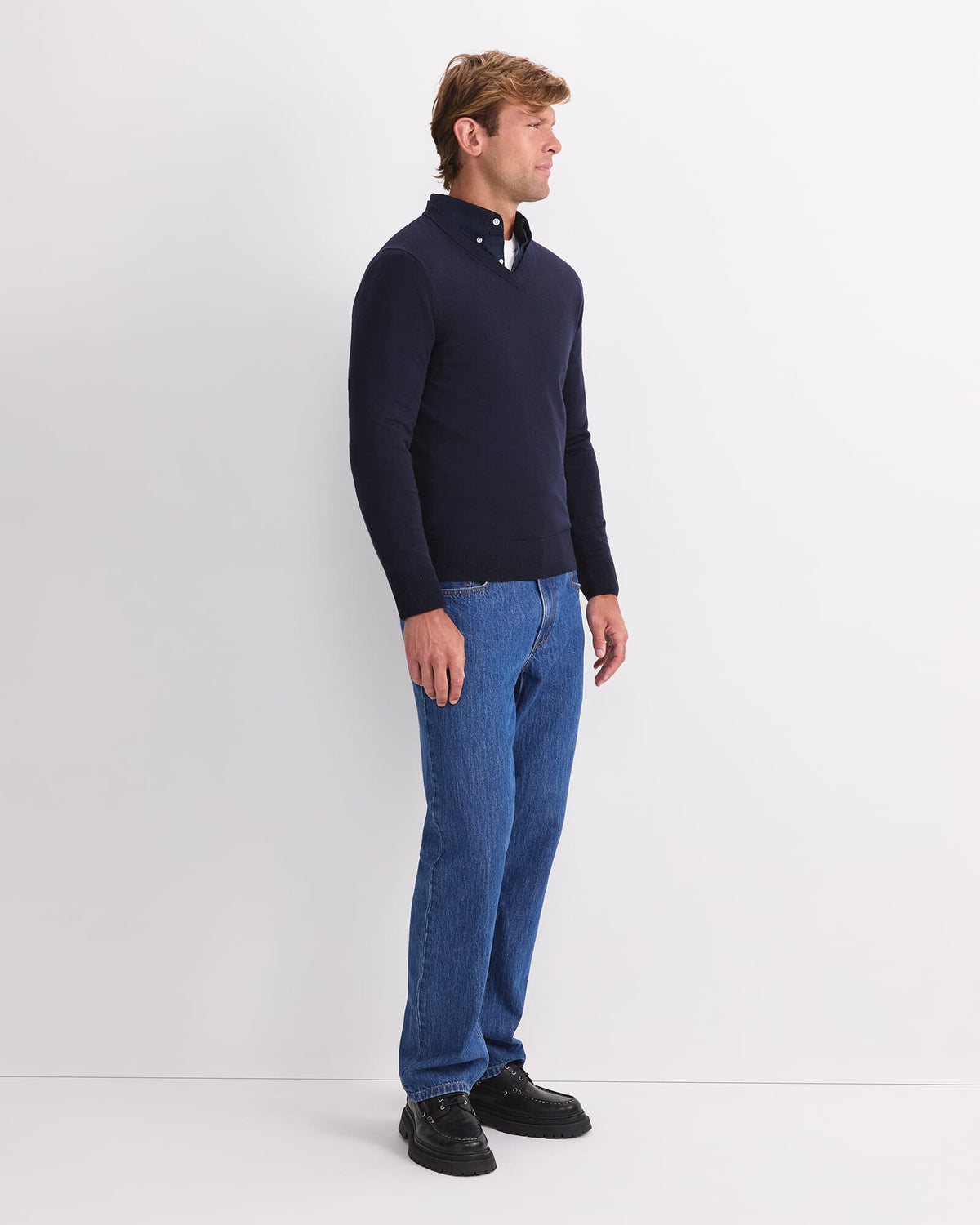 Merino V-Neck Knit