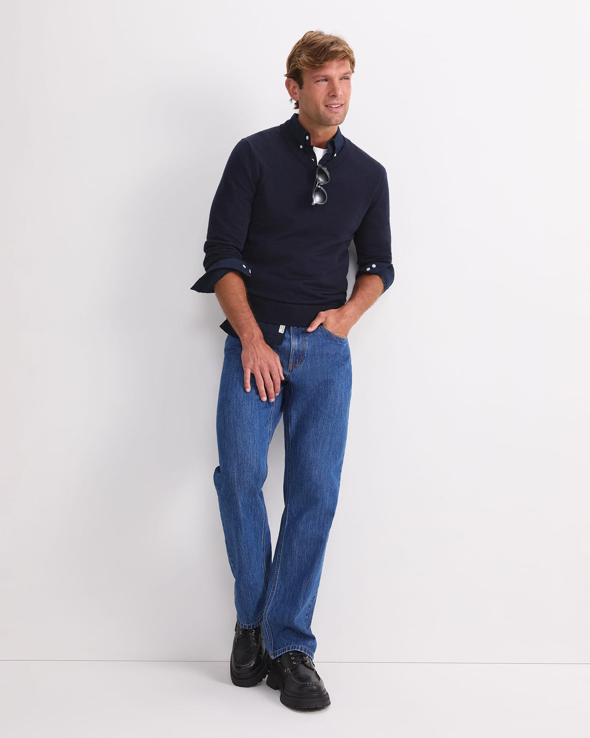 Merino V-Neck Knit